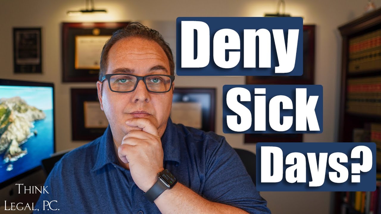 Can You Deny An Employee Sick Days? Human Resource Management for Small Businesses Think